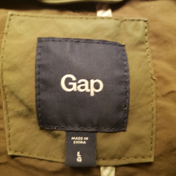 Green Gap coat - Picture 5 of 5